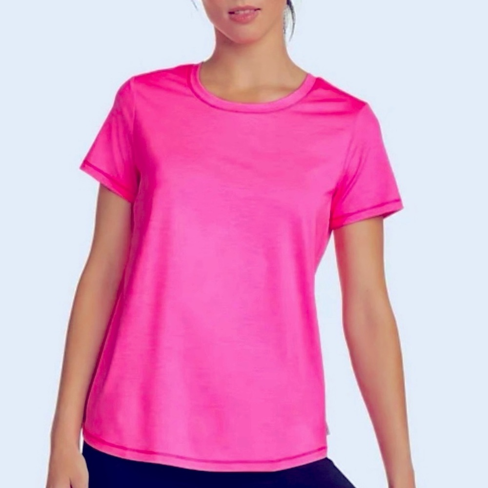 NWOT 🦋 EDDIE BAUER Hot Pink Short Sleeve Tee | Medium
